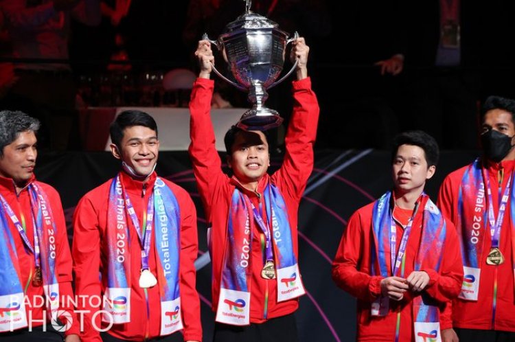 Selamat! Indonesia Juara Thomas Cup 2020 Kalahkan China