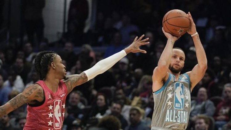 Hasil NBA All Star : Tim Lebron Tumbangkan Tim Durant, Stephen Curry Menjadi MVP