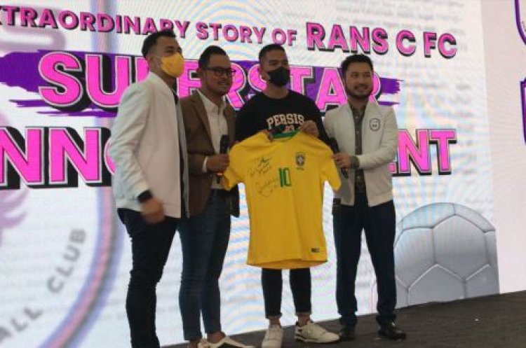 Tak Main-Main, Rans Cilegon FC Kontrak Legenda Brasil Ronaldinho