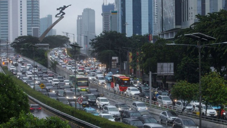 Saat PPKM Level 2 di Jakarta, Volume Kendaraan Naik Jadi 5,5 Persen
