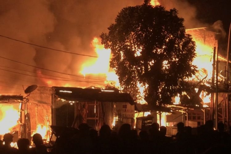 Ini Penyebab Kebakaran di Pasar Gembrong yang Menghanguskan 400 Bagunan