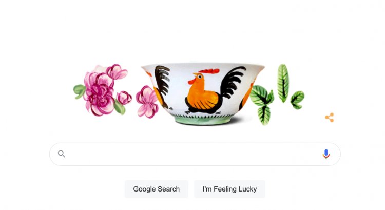 Fakta Menarik di Balik Mangkuk Ayam Jago, Google Doodle Hari Ini