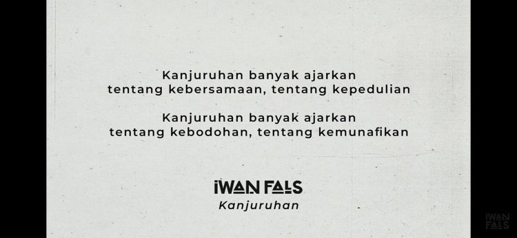 Iwan Fals Ciptakan Lagu untuk Tragedi "Kanjuruhan", Masuk Trending Musik di Youtube!