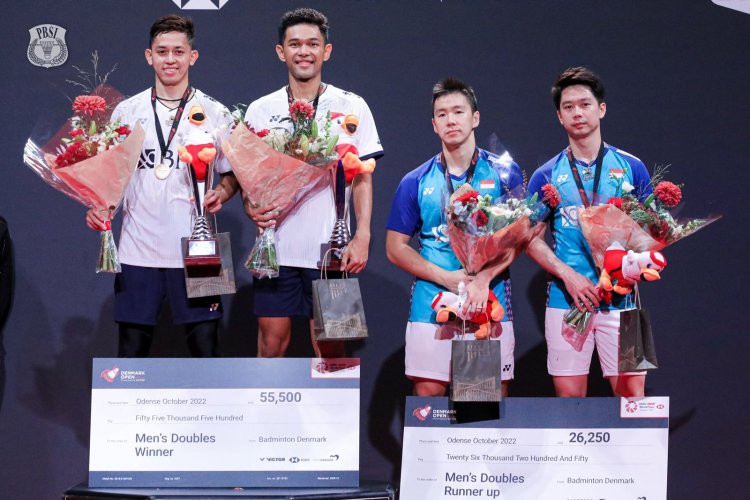 Juara Ganda Putra Denmark Open, Jokowi: Pemenangnya Tetap Indonesia