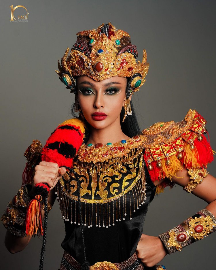 Wakil Indonesia, Andina Julie Raih Gelar 2nd Runner Up Miss Grand International 2022