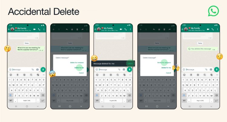 Fitur Baru WhatsApp: Accidental Delete, Mengembalikan Pesan yang Salah Hapus