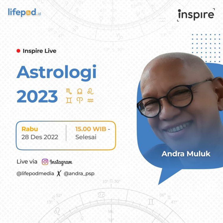 Astrologi 2023 Bersama Andra Muluk