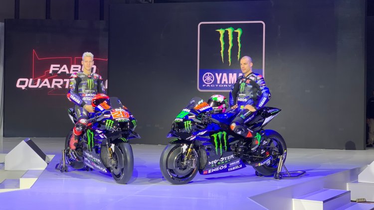 Inilah Tim Monster Energy Yamaha MotoGP 2023