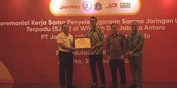 Gencarkan Penyelenggaraan Sarana Jaringan Utilitas Terpadu (SJUT) DKI Jakarta JIP Jalin Sinergi dengan MIKO