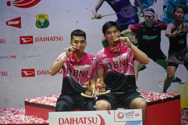 Leo/Daniel Juara Thailand Masters 2023, Warganet Hingga Presiden Jokowi Beri Selamat