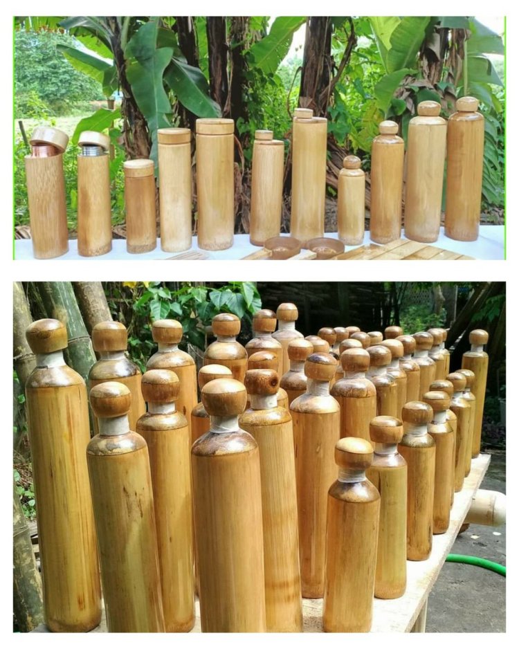 Keren!  Botol Minum Terbuat Dari Bambu yang Ramah Lingkungan dan Juga Baik Untuk Kesehatan