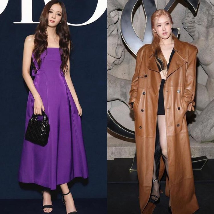 Beda Gaya Jisoo dan Rose BLACKPINK di Paris Fashion Week 2023