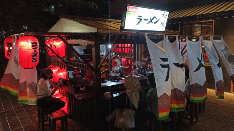 Viral Indomie Yatai Hadir di Jakarta, Food Truck Jepang dengan Menu Mie Instan?