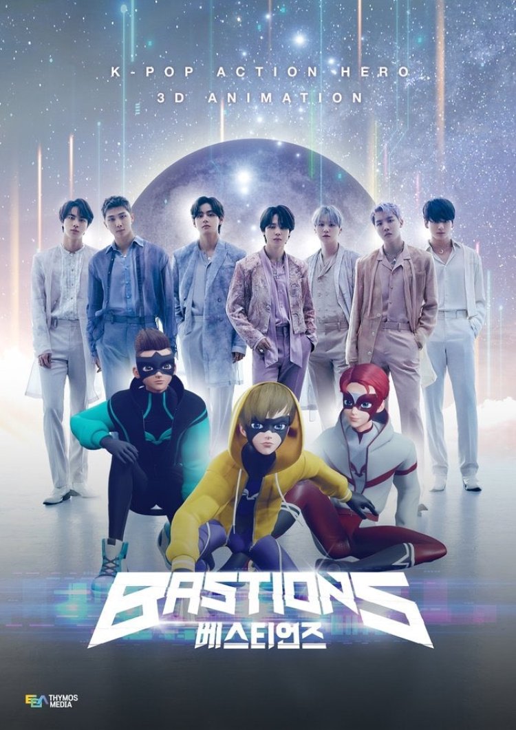 BTS akan rilis soundtrack untuk film animasi "Bastions"
