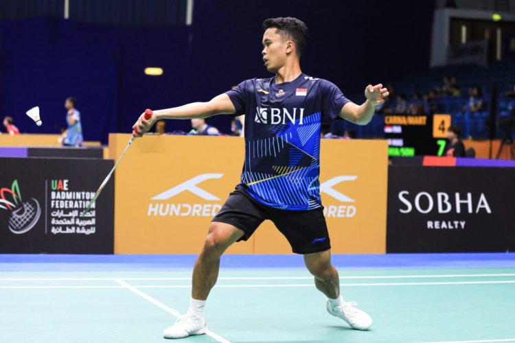 Hasil Semifinal Badminton Asia Championship 2023: Anthony Ginting Melaju ke Final