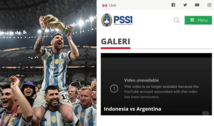 PSSI Beri Tanggapan Usai Terkuak Kabar Indonesia Akan Menjamu Argentina di FIFA Matchday Juni