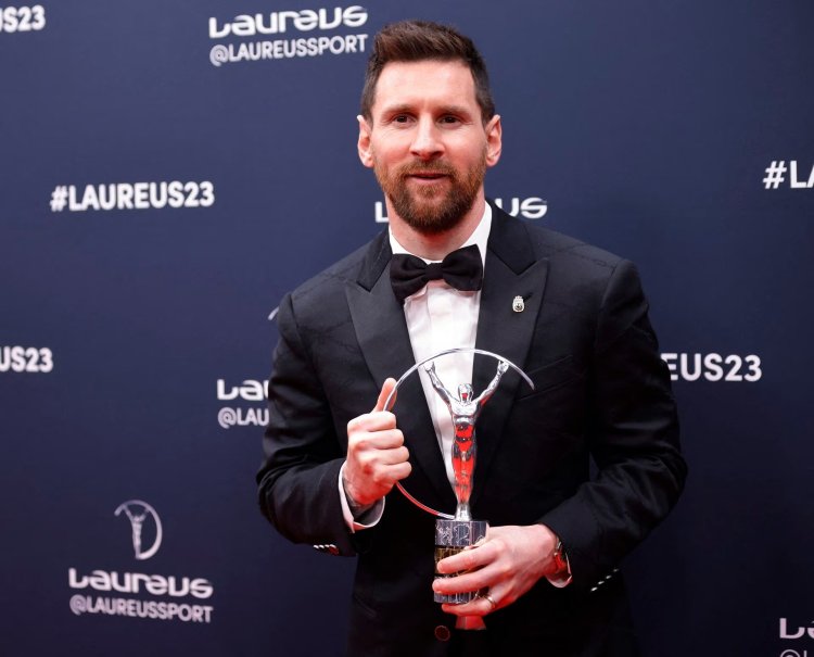 Messi Jadi Olahragawan Pria Terbaik di dunia 2023 pada Laureus World Sports Awards