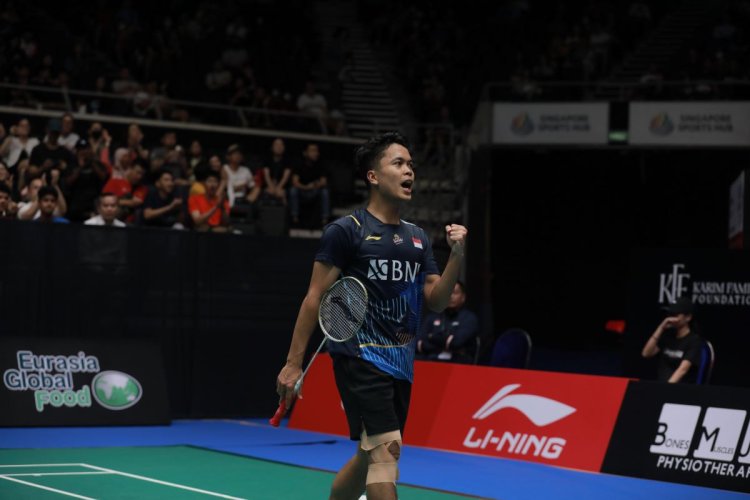 Singapore Open 2023: Anthony Ginting Berhasil Masuk ke Babak 16 Besar