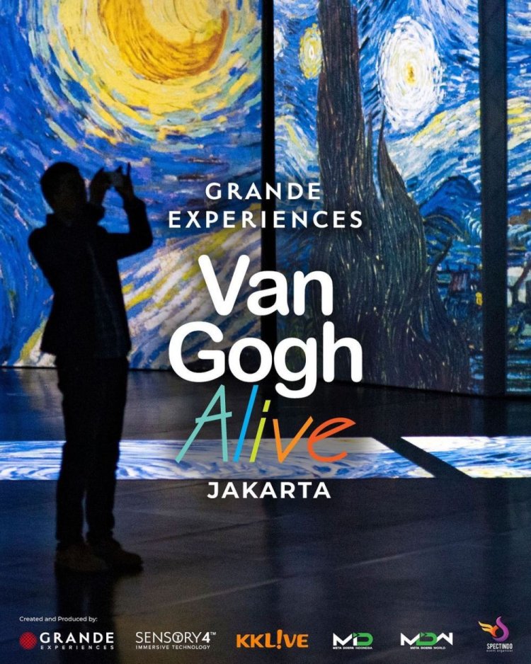 Pameran Van Gogh Alive Segera Dibuka di Jakarta, Cek Tanggal dan Harganya!