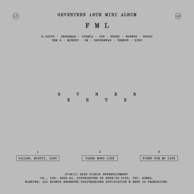 Album Seventeen “FML” Jadi Album Kpop Terlaris Sejauh Ini