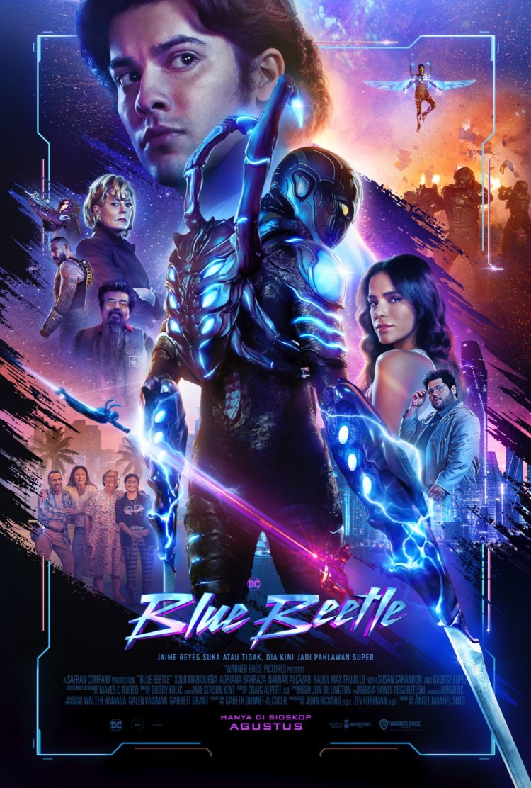 Review Film “The Blue Beetle”: Pahlawan Kumbang Biru