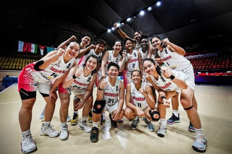 Timnas Basket Putri Indonesia Menuju Semifinal Fiba Women's Asia Cup 2023