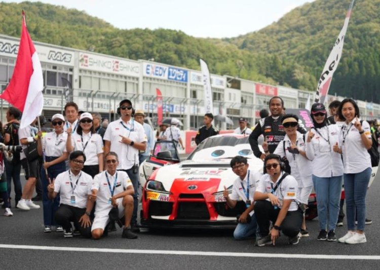 Toyota Gazoo Racing Indonesia (TGRI) Meraih Kemenangan GT World Challenge Asia 2023