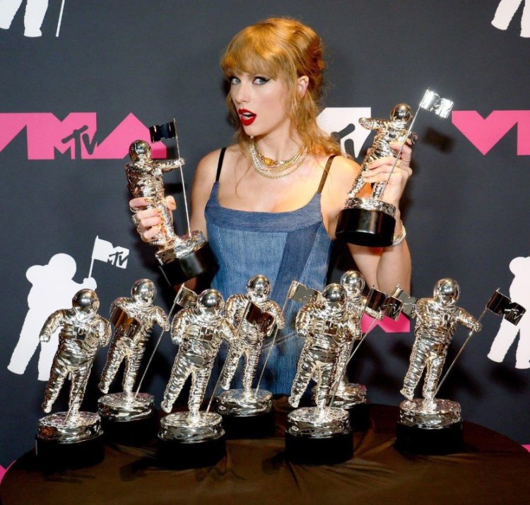 Taylor Swift Borong Piala Terbanyak, Intip Daftar Lengkap Pemenang MTV VMAs 2023