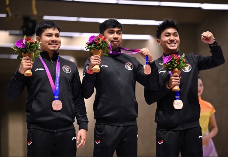 Indonesia Raih Emas ke-2 di Asian Games 2022, Kembali Disumbangkan Sejahtera Dwi Putra
