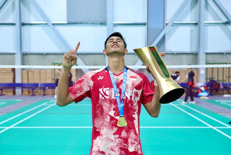 Alwi Farhan Juara Dunia Junior 2023, Ukir Sejarah di Tunggal Putra