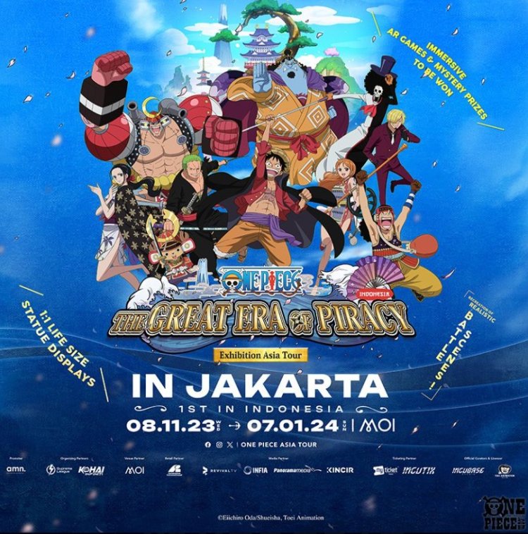 Jelajahi One Piece Exhibition di Jakarta, November 2023