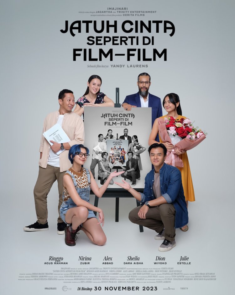 Lima Hari Penayangan Pertama, Jatuh Cinta Seperti Di Film Film (JESEDEF) Raih 182.203 Penonton, Hitam-Putihkan Layar Bioskop Seluruh Indonesia
