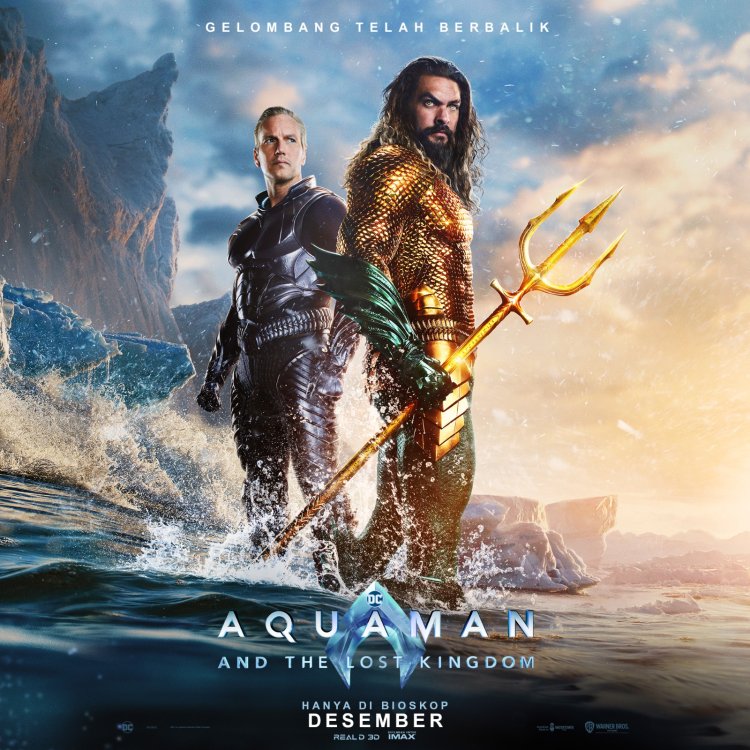 Tayang Hari Ini! Film Aquaman: The Lost Kingdom ajak penonton jelajahi visual atlantis yang mengagumkan