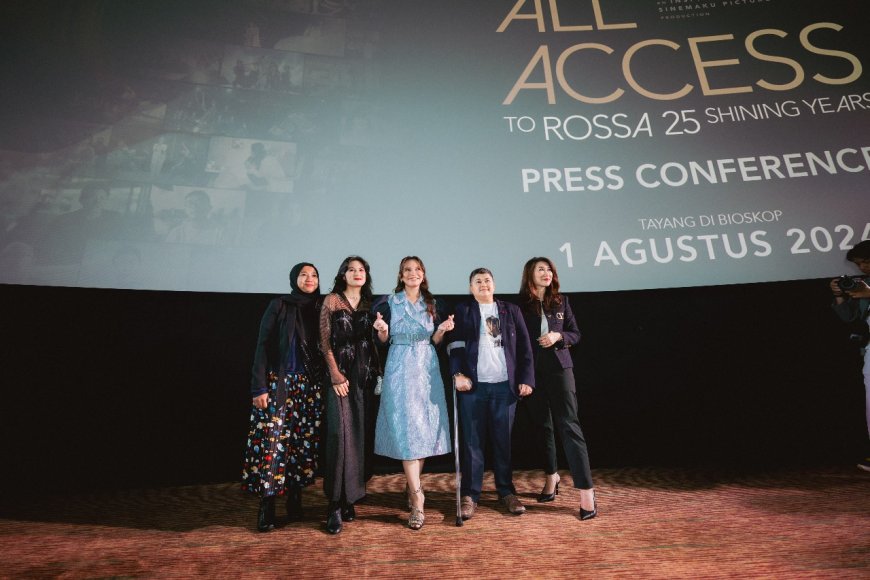 Rossa Menungkapkan Perasaannya Selama 25 Tahun dengan Film Dokumenter "All Access to Rossa 25 Shining Years"