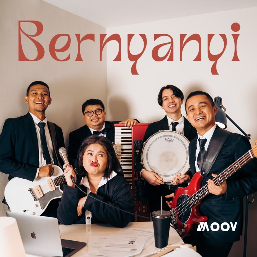 MOOV Rilis Single Perdana “Bernyanyi”, Ajak Pendengar Lepas dari Hingar-bingar Kota