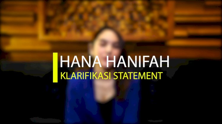 Klarifikasi Hana Hanifah Soal DP Rp20 juta