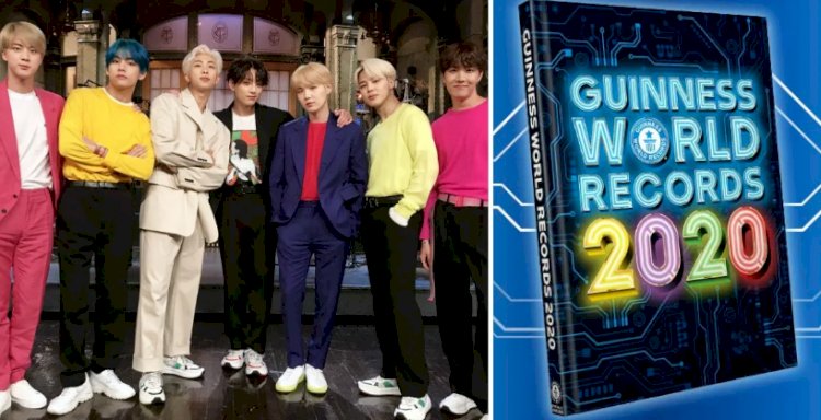 BTS Raih Guinness World Record Lewat Konser Online