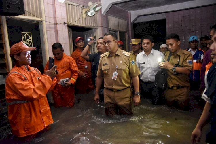 Siaga, Tanggap, Galang Ala Anies Untuk Hadapi Banjir Jakarta