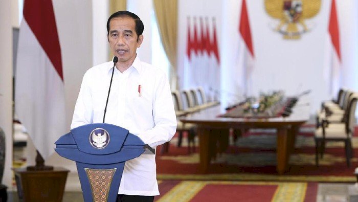 Kata Jokowi Kasus COVID Indonesia Lebih Rendah dari Rata-Rata Kasus Aktif Dunia.