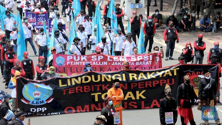 Hari ini Demo Lagi, Berikut Rekayasa Lalu Lintas di Jakarta