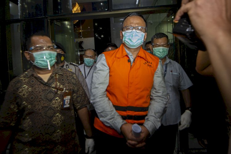 Jadi Tersangka, Edhhy Prabowo Serahkan Surat Pengunduran Diri ke Jokowi