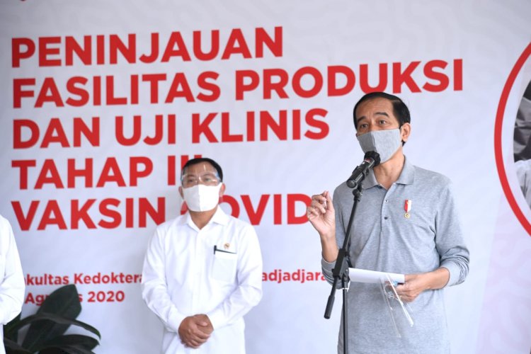 Jokowi Akan Menjadi Orang Pertama Disuntik Vaksin COVID-19
