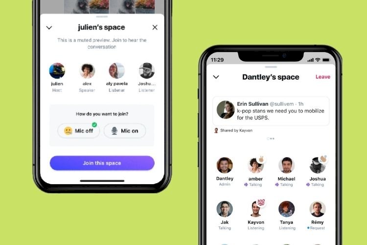 Spaces, Fitur Baru Twitter Pesaing Clubhouse untuk Android