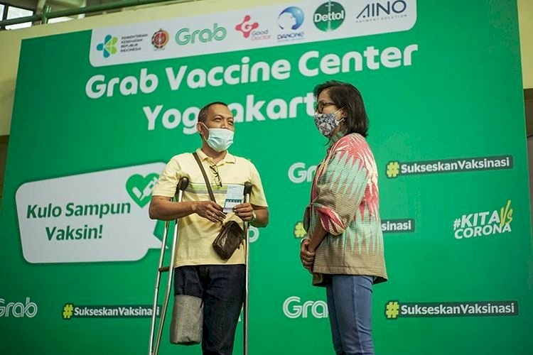 Grab Luncurkan Pusat Vaksinasi Ramah untuk Penyandang Disabilitas di Yogyakarta