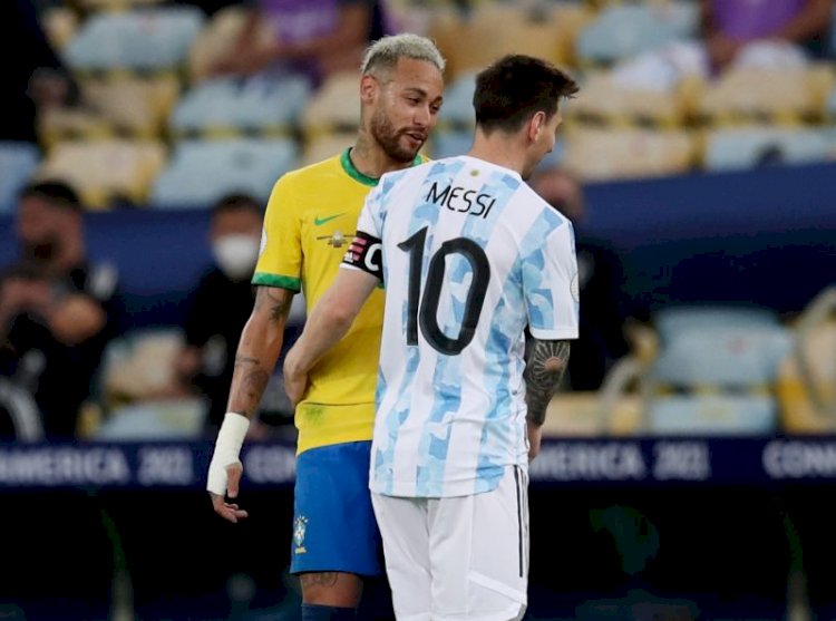 Berpelukan Haru dengan Lionel Messi, Ini yang Dikatakan Neymar Jr
