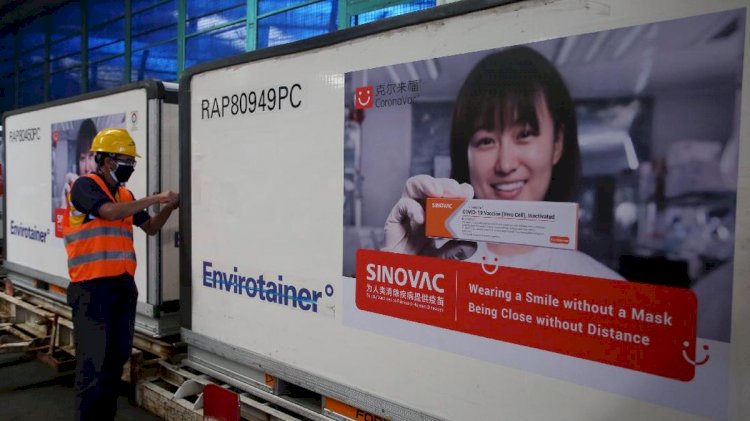 Indonesia Kembali Terima 5 Juta Dosis Vaksin Sinovac dari China